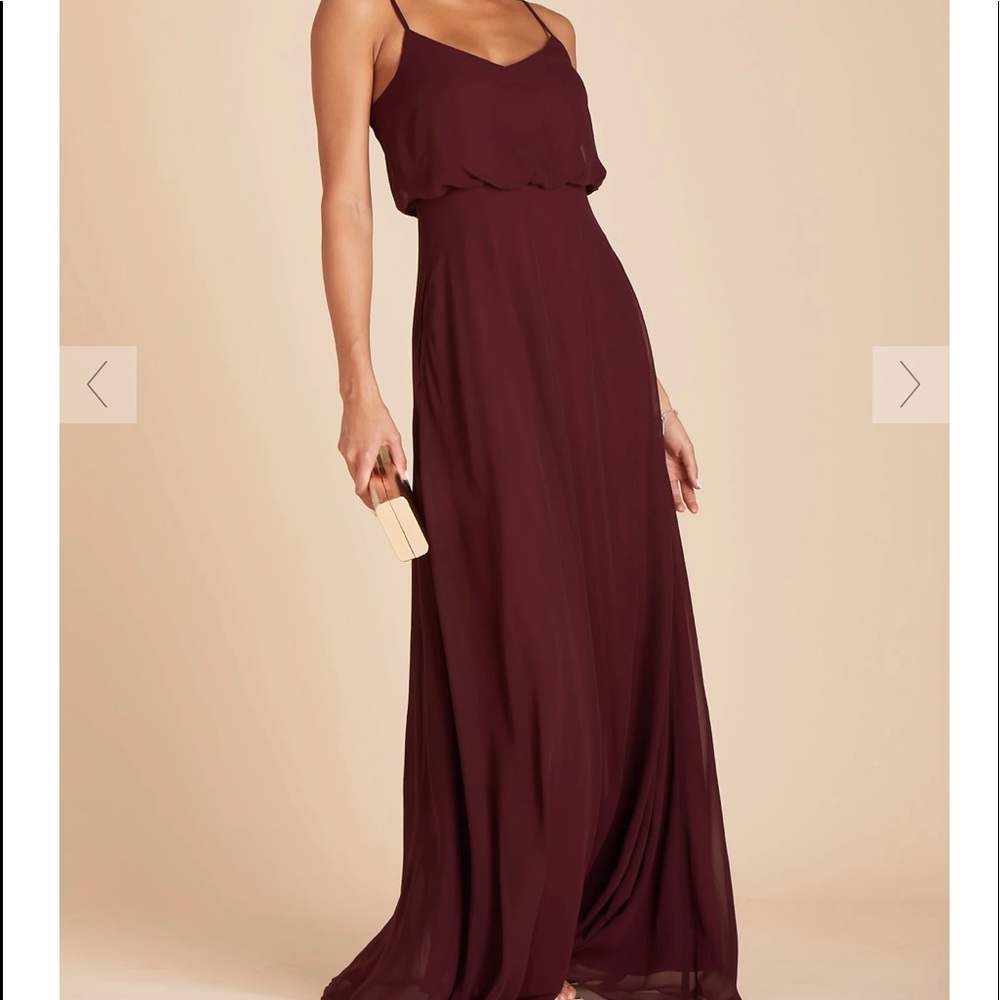 Birdy grey- Gwennie Dress in Cabernet medium.